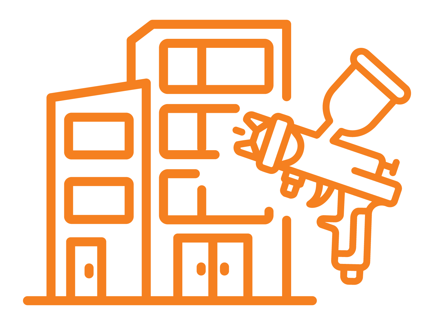 Commercial painting icon